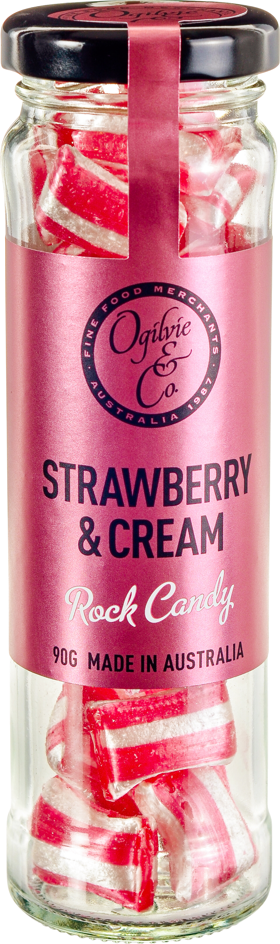Strawberries & Cream Rock 95g