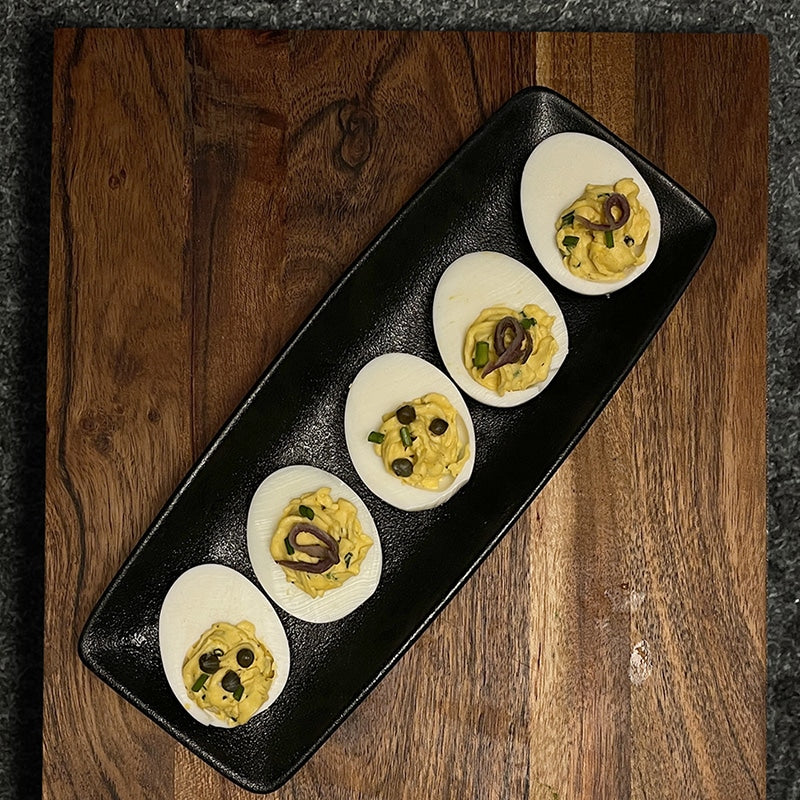 Truffle Deviled Eggs