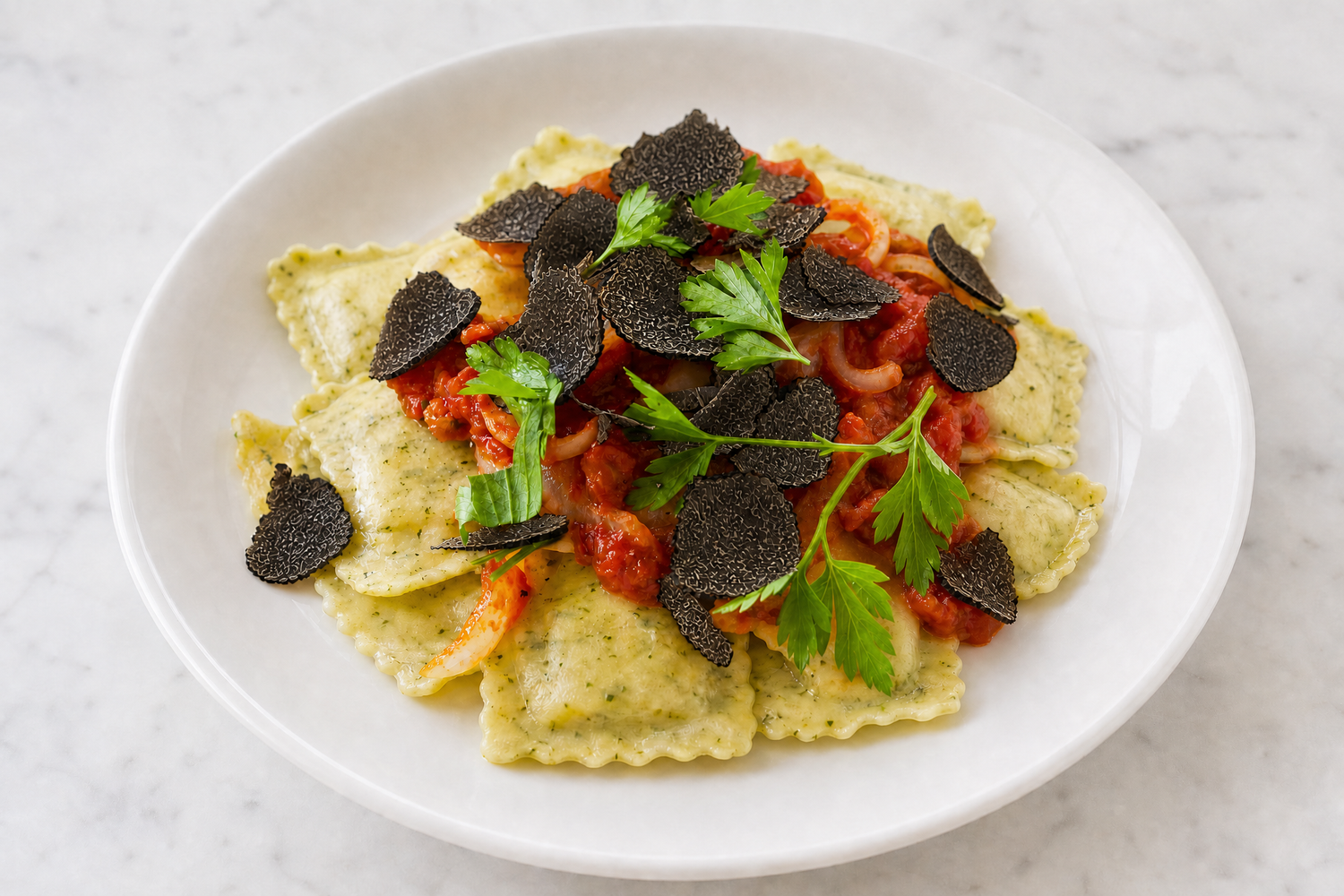 Black Truffle Ravioli
