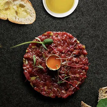 Steak Tartare With Truffle Oil