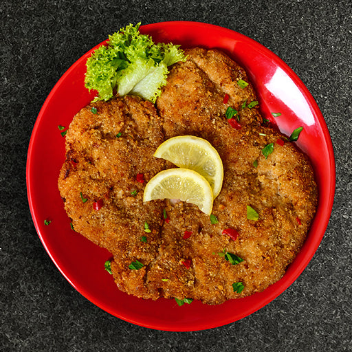 Veal Schnitzel with Truffle Celeriac Remoulade