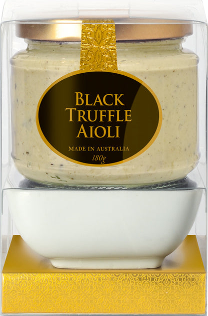 Black Truffle Aioli Dipping Bowl Set 180g