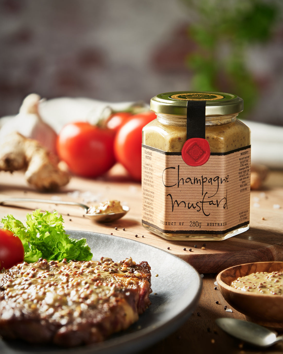Champagne Mustard 280g