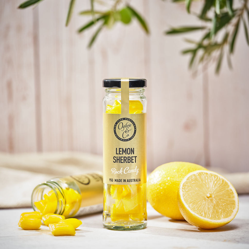 Lemon Sherbet Rock 95g