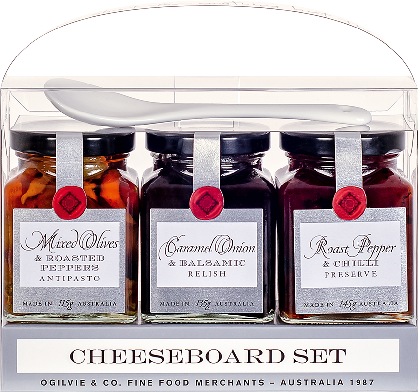 Cheeseboard Set Trio Gift Pack